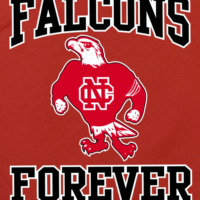 Northeast Catholic Falcons Forever Blanket 