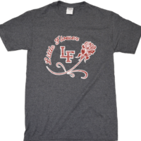 LF Rose Charcoal T-Shirt
