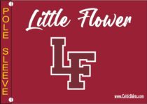 Little Flower Beach Flag
